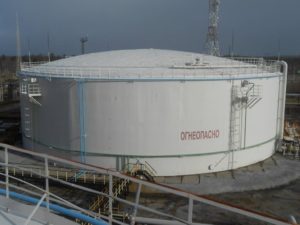 Технические характеристики резервуара РВС 20 000