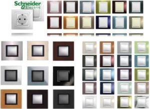 Обзор розеток и выключателей Schneider Electric