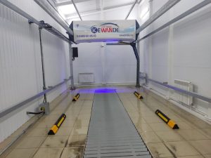 Как протекает процесс работы роботизированной автомойки?