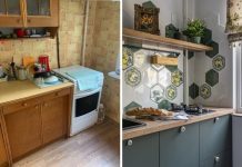 Как подарили вторую жизнь кухне в унылой двушке 44 м² (фото до и после)