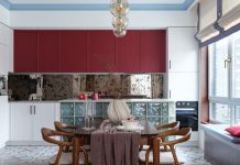 Семейная квартира 93 м² с уникальными решениями и акцентными деталями