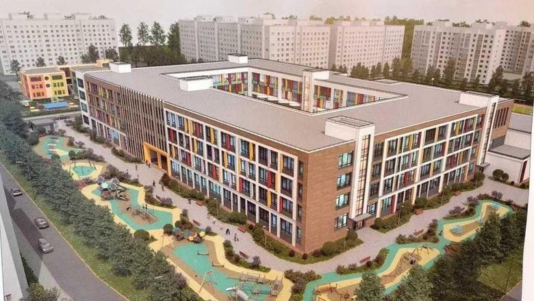 В Омске начали строить крупнейшую школу региона на 2 100 мест