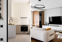 Микс фактур и натуральных материалов: нескучный ремонт в трешке 130 м²