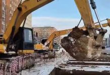 Строительство метро возобновили на ул. Горьковской в Нижнем Новгороде