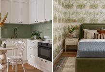 Двушка 38 м² в московской новостройке: природные акценты и функциональный дизайн