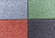 Как укладывать резиновую плитку: способы монтажа с пошаговыми инструкциями