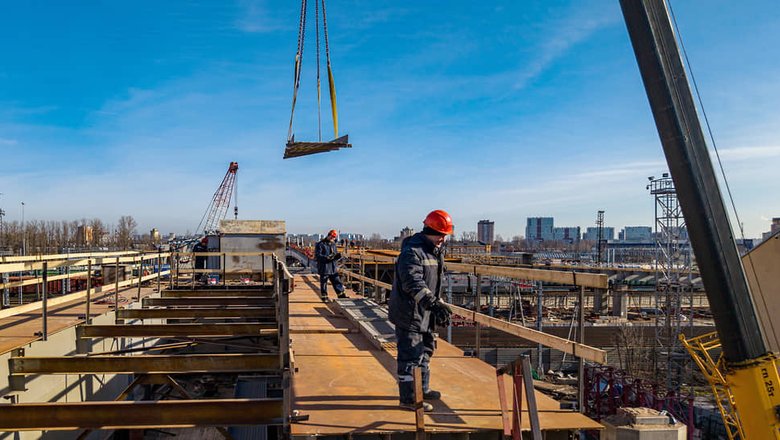 Реконструкцию Цимбалинского путепровода завершили на 55%