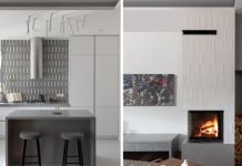 Светлые оттенки и природные фактуры в интерьере загородного дома 170 м²