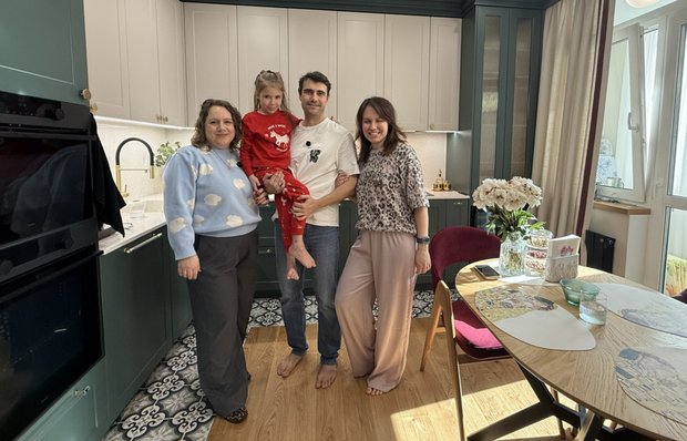 Удобство в каждой детали: квартира 110 м² для семьи