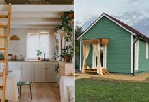 Домик из бруса 32 м² в Краснодаре с антресолью и «умным» хранением