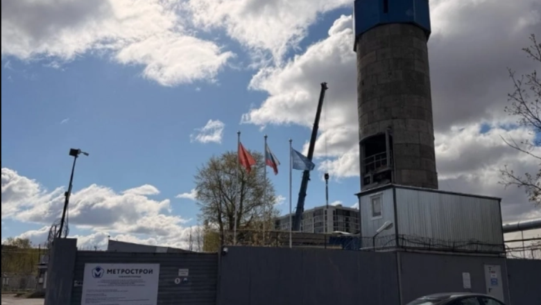 Проходку шахтного ствола для станции метро «Боровая» завершили в Петербурге