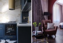 Сочная палитра и арочные формы в четырехкомнатной сталинке 80 м² (+фото до)