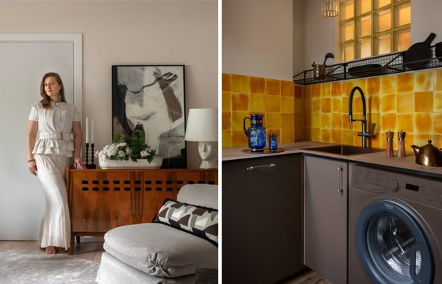 Винтажная двушка 49 м² в хрущевке с нестандартными решениями