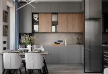 Как стильно обустроили трешку 75 м²: проект для семьи и двух бенгальских котов