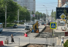 В Уфе модернизируют теплотрассу на улице Гафури