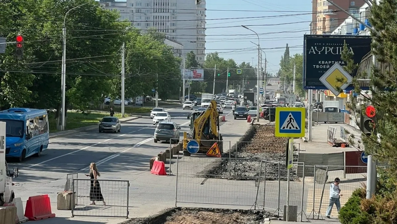 В Уфе модернизируют теплотрассу на улице Гафури