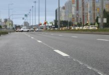 Ремонт Парашютной улицы завершили в Приморском районе