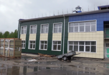 Строительство школы в Бодайбинском районе вышло на финишную прямую