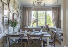 Трехкомнатная панелька 64 м² в Подмосковье: загородный уют с французским шармом
