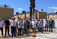 В Пестречинском районе заложили фундамент мечети в честь участников боевых действий