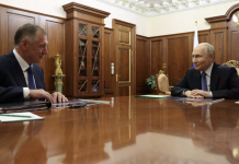 Путин встретился с вице-премьером России Хуснуллиным