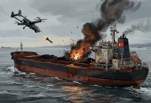 Один погибший и трое пострадавших: в Чёрном море БПЛА атаковал турецкий сухогруз с российским углём