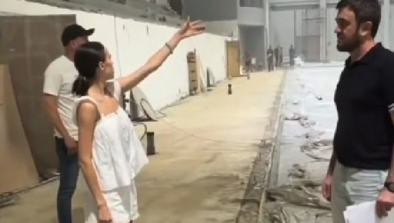 Алина Загитова посетила строящийся центр фигурного катания в Казани