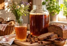Домашний квас за 3 дня без дрожжей и сухарей