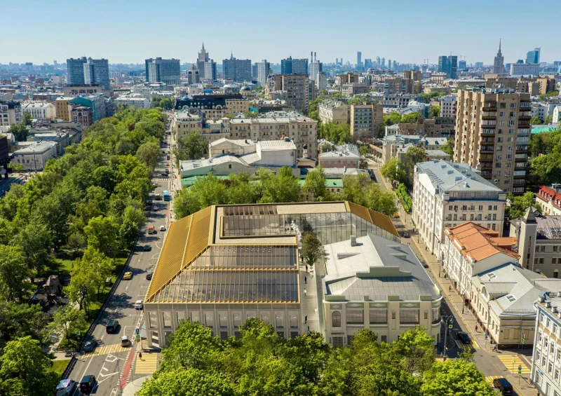 Исторические здания в центре Москвы превратили в гастрономический кластер за 6 миллиардов