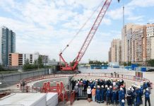 Щит «Надежда» завершил проходку тоннеля к будущей станции «Каменка»