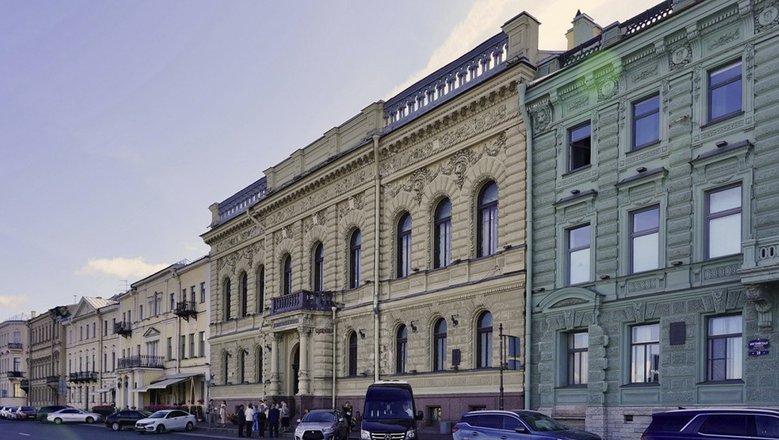 В Петербурге отреставрируют фасады Дворца бракосочетания № 1 на Английской набережной