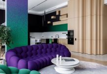 Двухуровневая квартира 234 м² в эстетике цифровой эпохи
