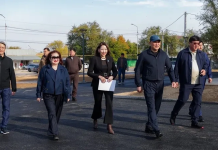 Два новых модульных спортивных зала открыли в Шымкенте