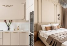 Лепнина и муранское стекло: как дизайнер обустроила однушку 40 м² в стиле современная классика