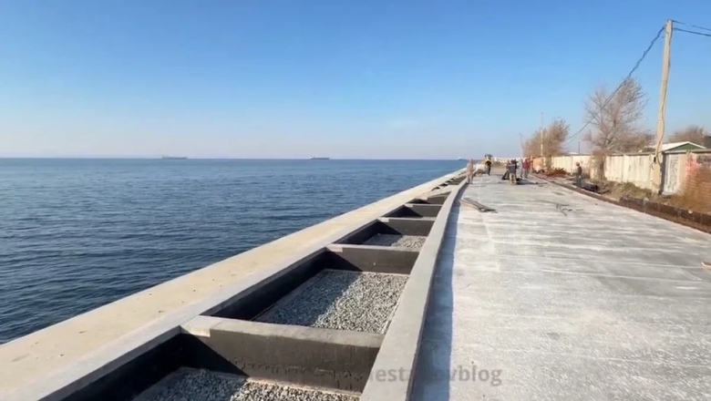 Новый участок главной набережной города создают во Владивостоке